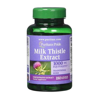 Viên uống bổ gan Puritan's Pride Milk Thistle Extract 180 viên của Mỹ